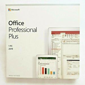 Microsoft Office 2019 Professional Plus  DVD Retail